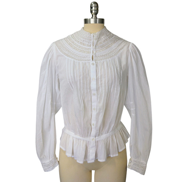Mes Demoiselles Candice Top Size S 34 Edwardian Victorian Vintage Style Blouse - Picture 1 of 11
